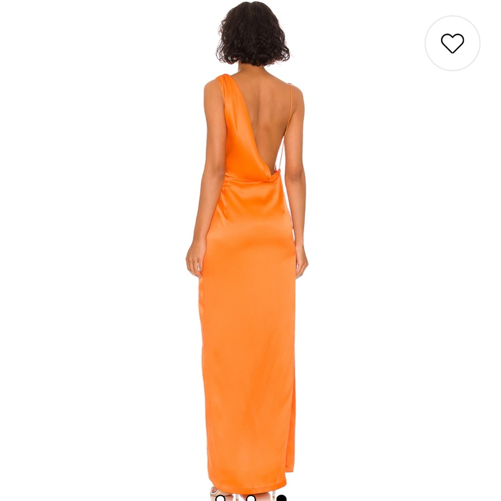 Amanda Uprichard REVOLVE Arial Gown in Fire Medium - Picture 3 of 8